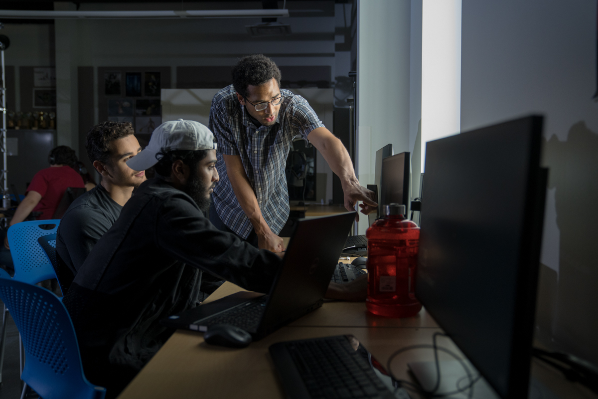 academics image showing networking lab at software and informatics research centre
