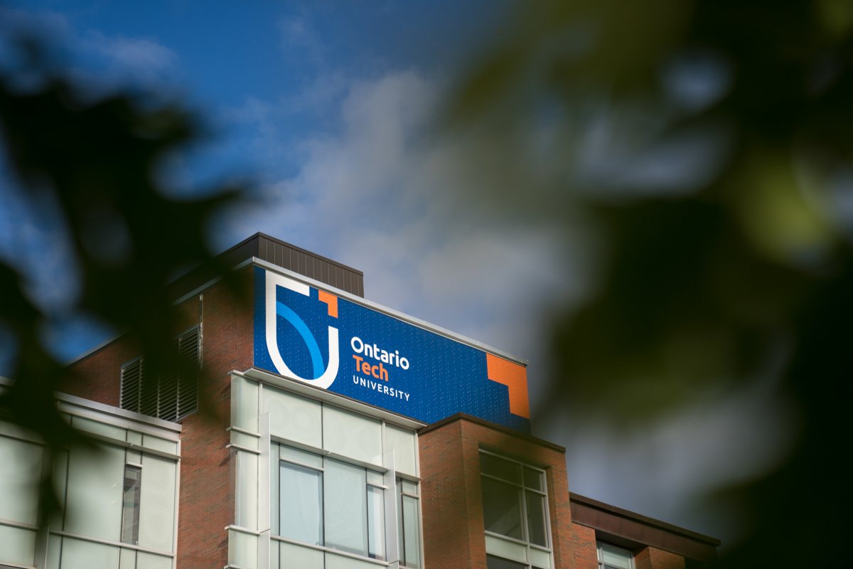 Ontario Tech sign