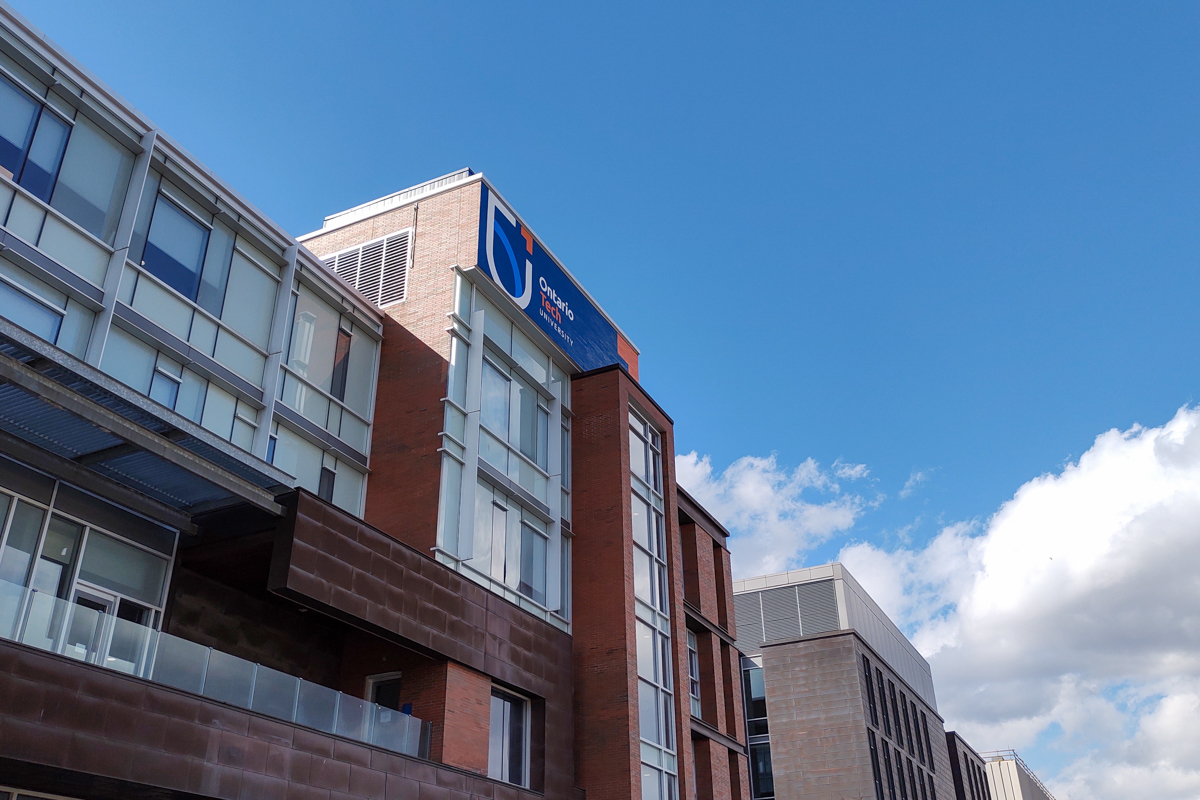Ontario Tech Business and IT building